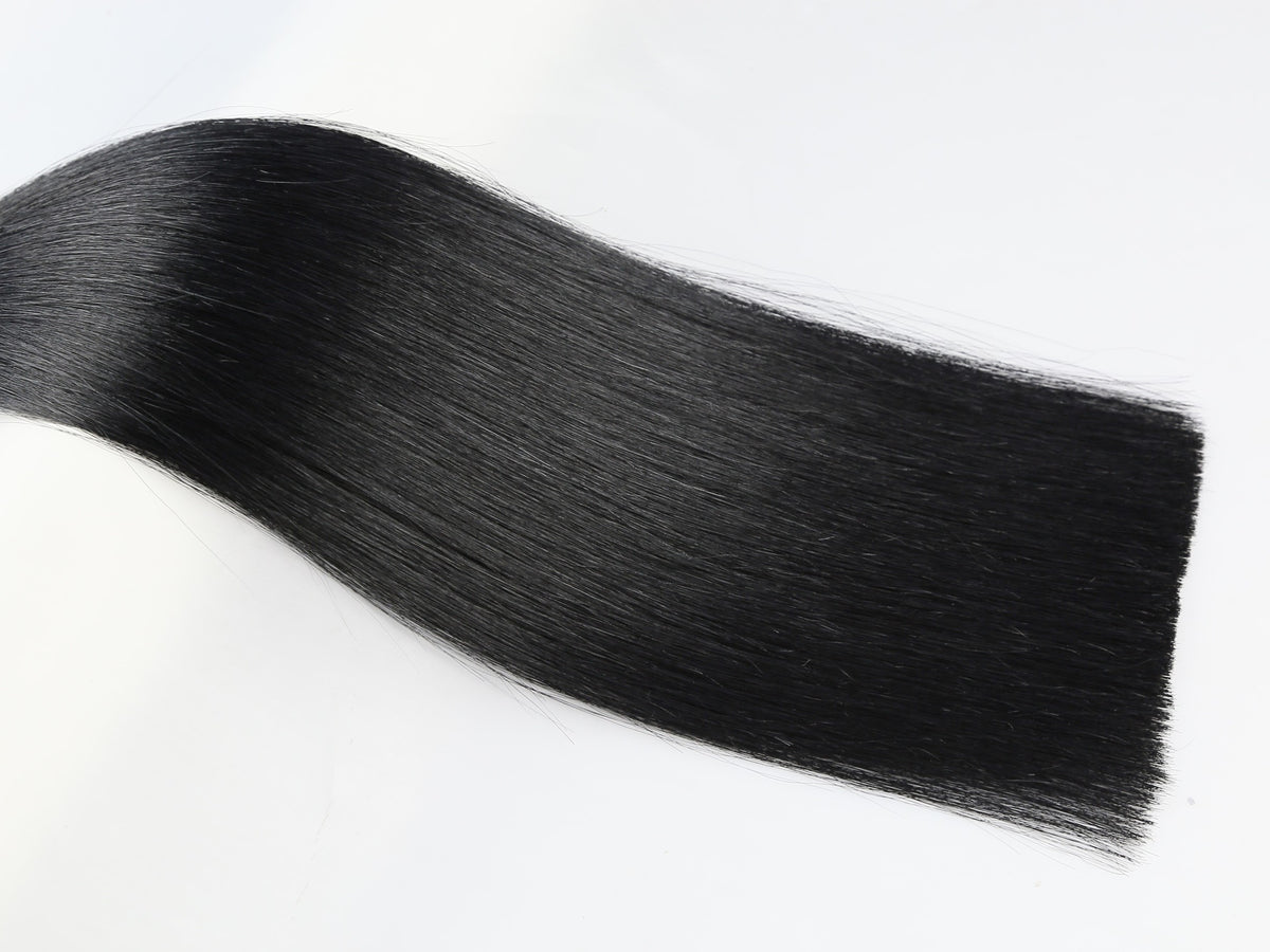 100% Virgin Cuticle Remy Nano Ring Extensions 14",18",22" - Natural Dark & Brown #1-#5 | Senze Hair