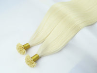100% Virgin Remy V-Tip Hair Extensions - Light Blonde & Ash Shades | Senze Hair