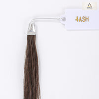 Injected Thin Skin Men's Hair System - Knotless Poly Base Toupee - Seamless Natural Growth Human Hair Replacement