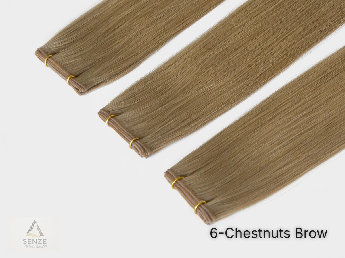 Butterfly Weft Hair Extensions - Blonde Shades | Senze Hair