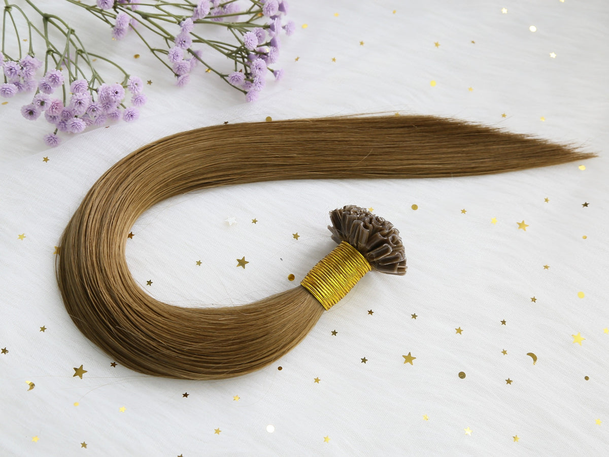100% Virgin Remy U-Tip Hair Extensions - Light Blonde & Ash Shades | Senze Hair
