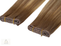 Butterfly Weft Hair Extensions - Piano & Highlight Shades | Senze Hair