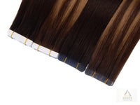 Injected Tape-in Hair Extensions - Piano & Highlight Shades | Senze Hair