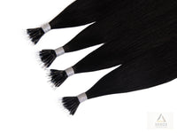 100% Virgin Remy Nano Ring Hair Extensions 14",18",22" - Piano & Mixed Highlights | Senze Hair