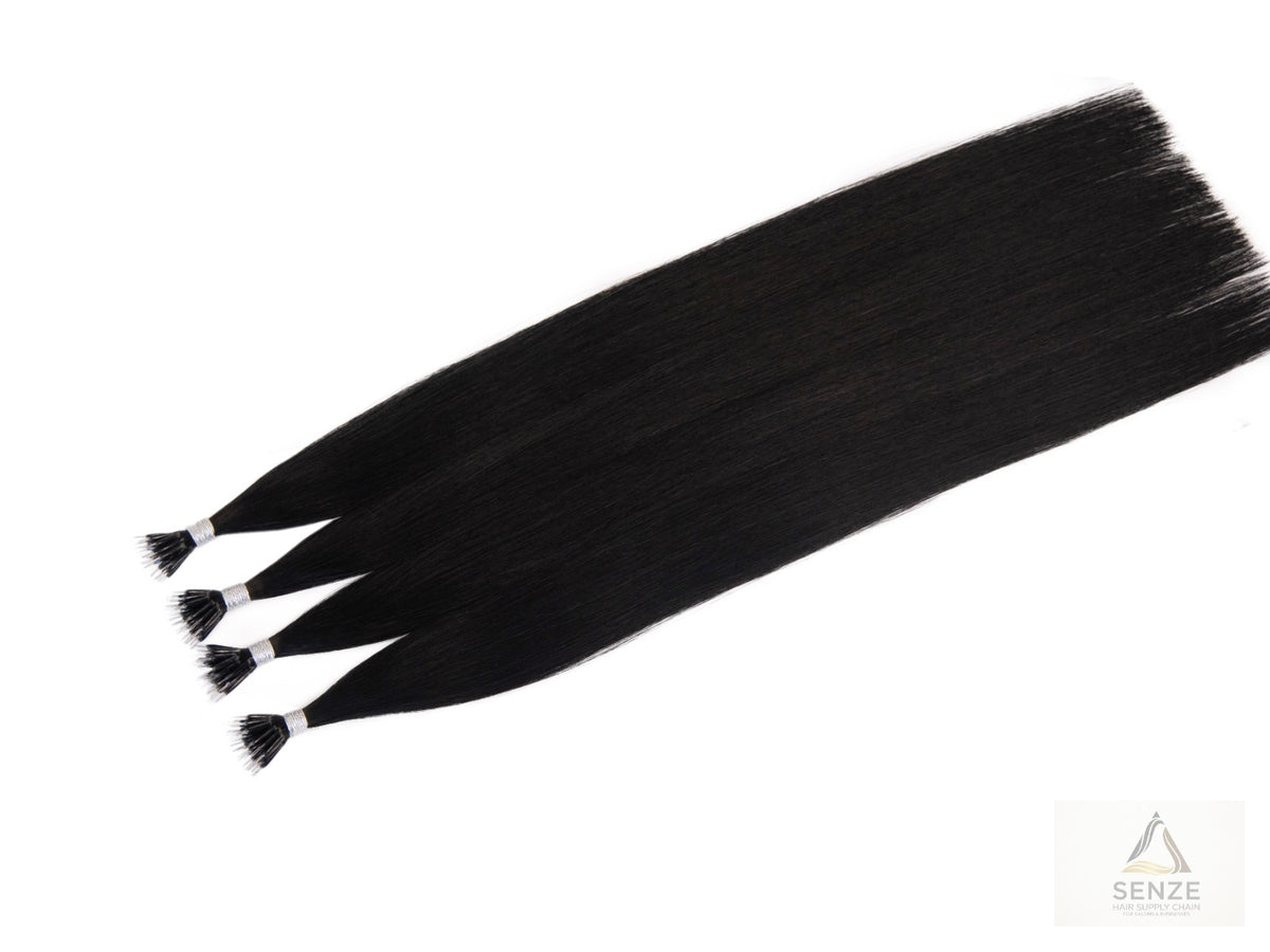 100% Virgin Remy Nano Ring Hair Extensions 14",18",22" - Piano & Mixed Highlights | Senze Hair