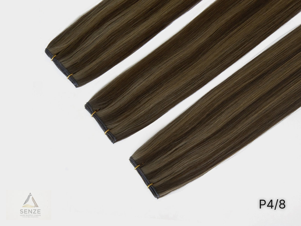 Butterfly Weft Hair Extensions - Piano & Highlight Shades | Senze Hair