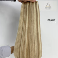 100% Virgin Remy Nano Ring Hair Extensions 14",18",22" - Piano & Mixed Highlights | Senze Hair