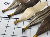 100% Virgin Remy I-Tip Hair Extensions - Piano Colors & Mixed Highlights | Senze Hair