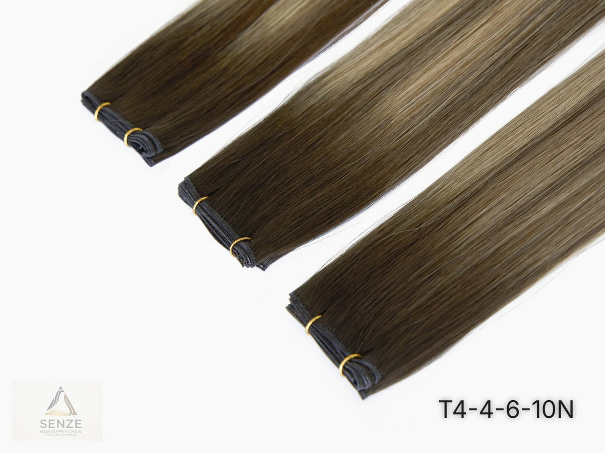 Butterfly Weft Hair Extensions - Balayage & Ombre Shades | Senze Hair