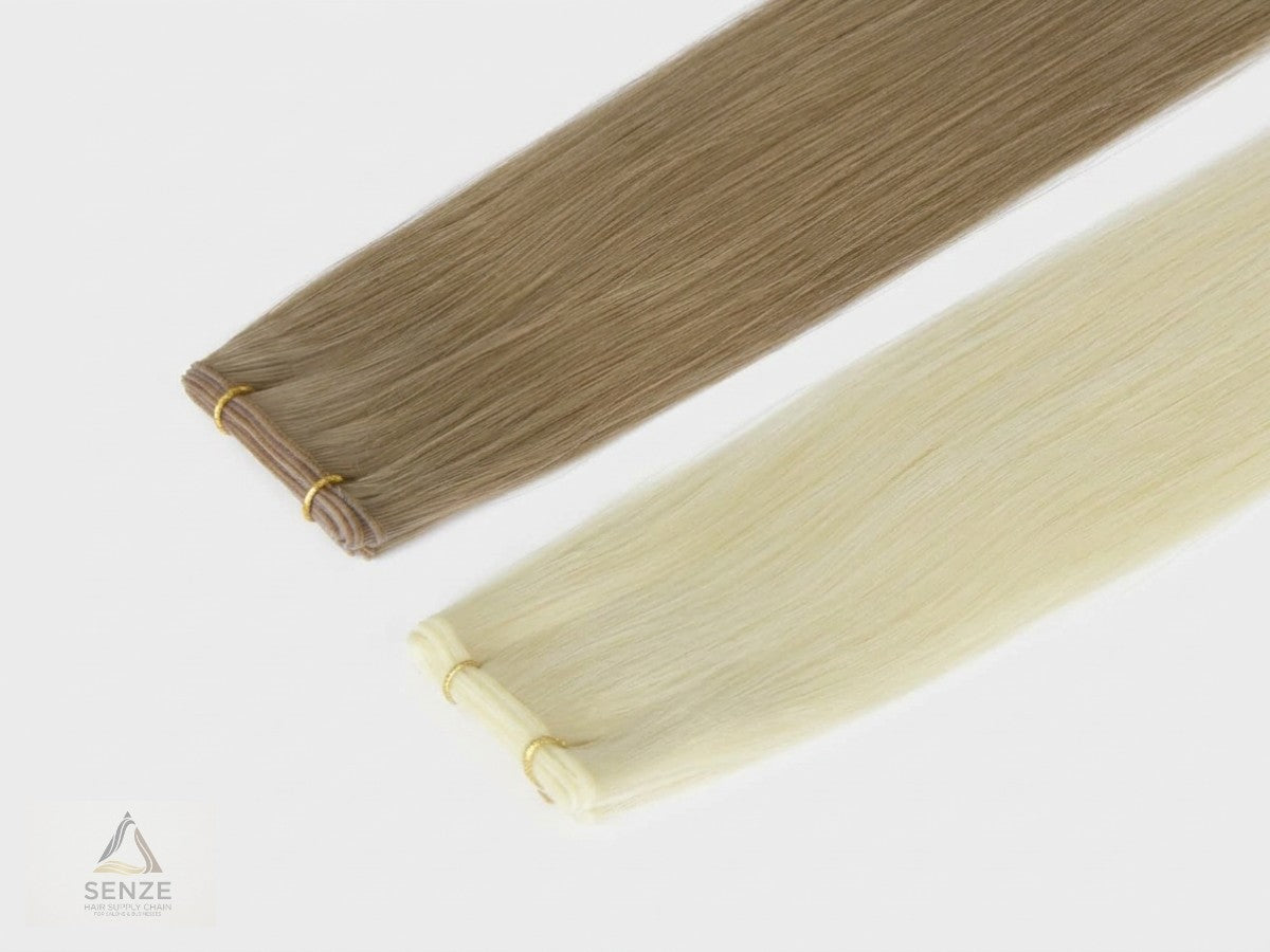 Butterfly Weft Hair Extensions - Blonde Shades | Senze Hair