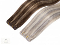 Butterfly Weft Hair Extensions - Piano & Highlight Shades | Senze Hair