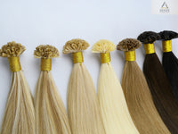 100% Virgin Cuticle Remy U-Tip Hair Extensions - Natural Dark & Brown | Senze Hair