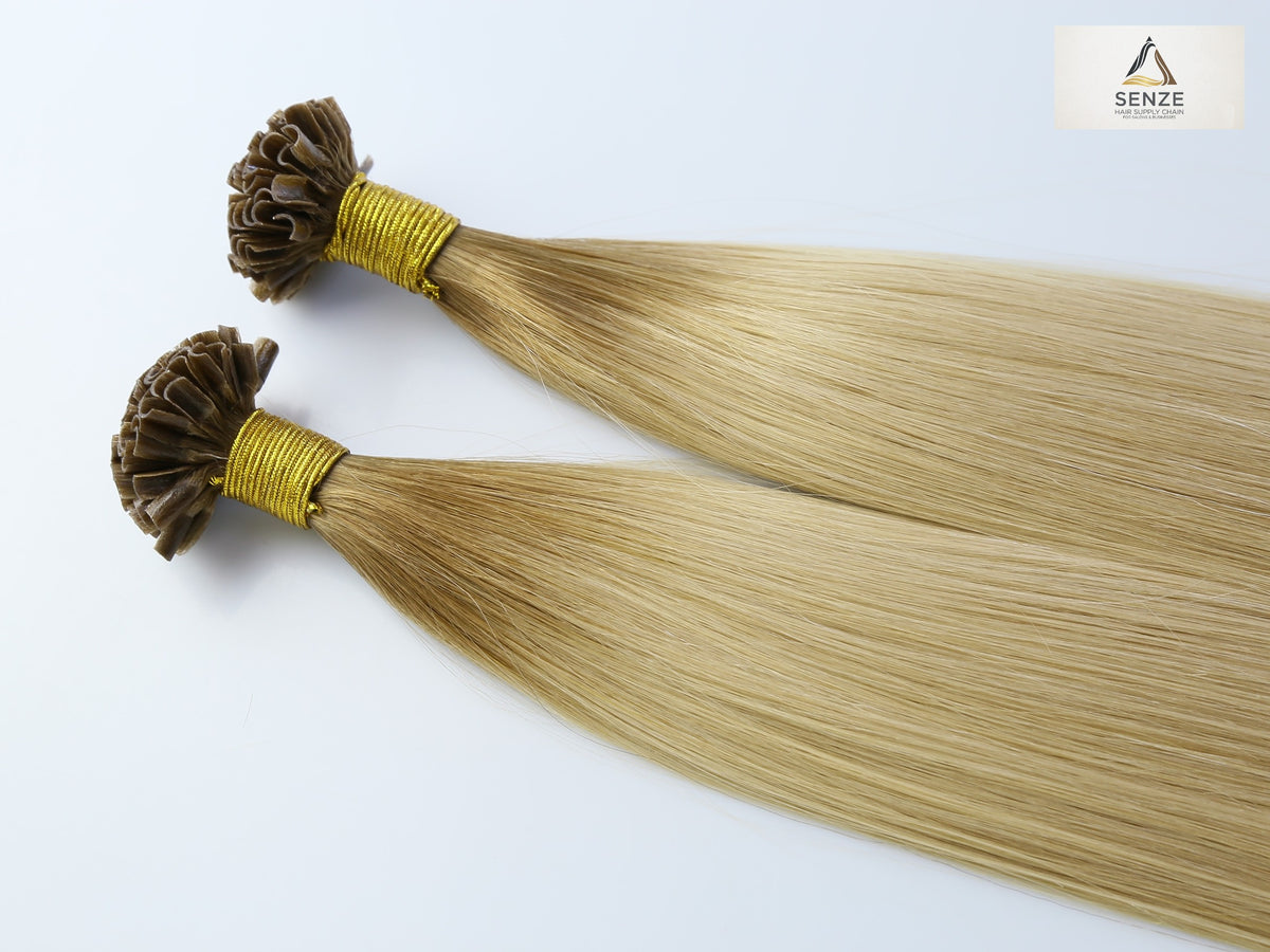 100% Virgin Remy U-Tip Hair Extensions - Balayage & Ombre T-Colors | Senze Hair